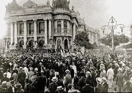 A Greve de 1920 em Rio de Janeiro