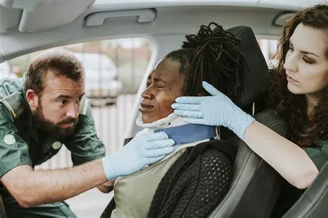 A person who has been injured in a car accident