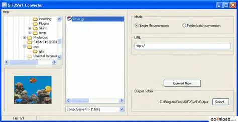 Add to Gif2swf Conversion List