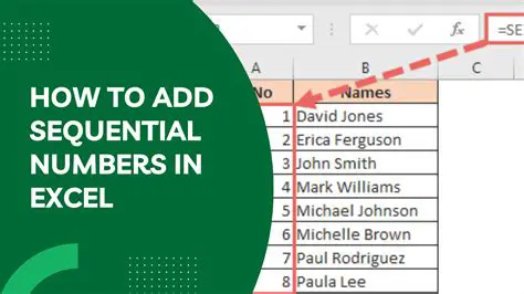 Adding Sequential Numbers and Coordinates