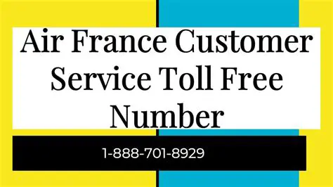 Air France Customer Service Hours