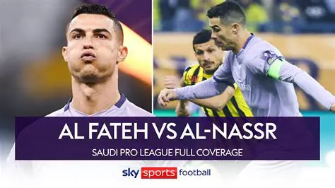 Al-Nassr vs. Al-Fateh: A Saudi Pro League Showdown