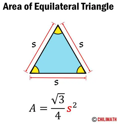 Area of an Equilateral Triangle
