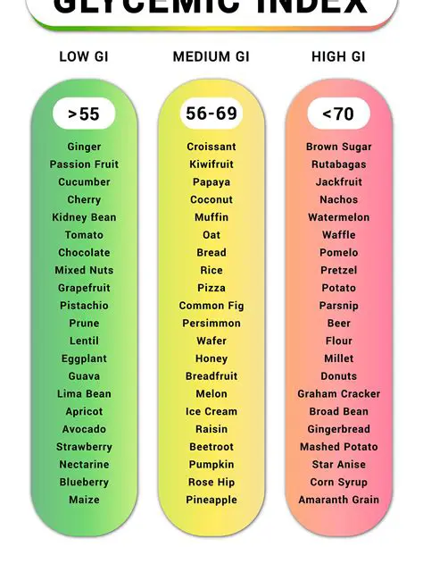 Benefits of Eating Foods with a Low Glycemic Index