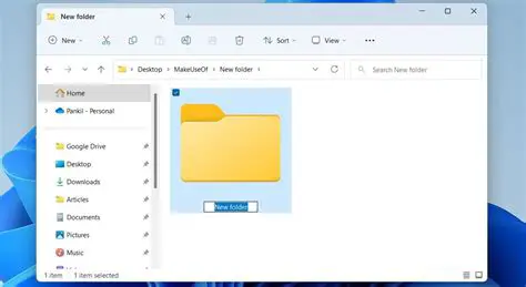 Benefits of Using New Folder Here
