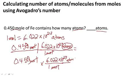Calculating the Number of Moles Required