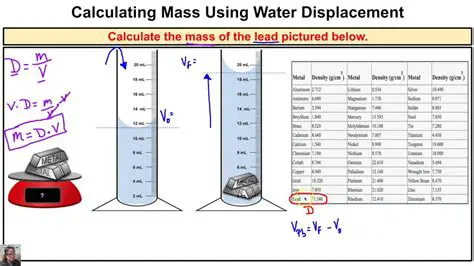 Calculating the Volume of the Displaced Water