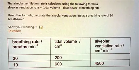 Calculating Ventilation Rate