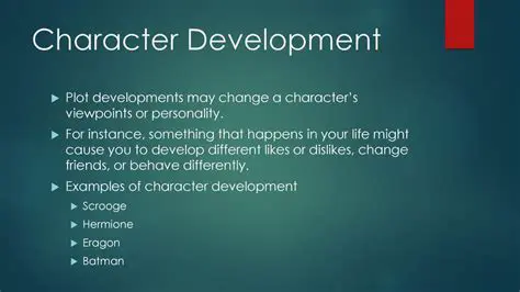 Character Development and Stats