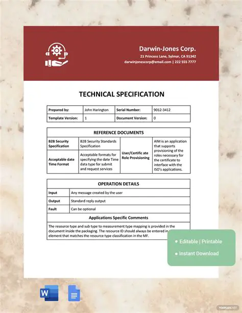 Check the technical specifications