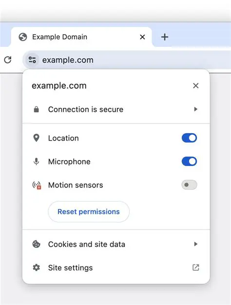 Checking for a padlock icon in the address bar
