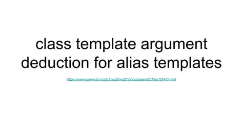 Class Template Argument Deduction