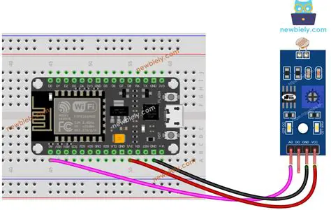 Connect the Nodemcu ESP8266 to the solar panel