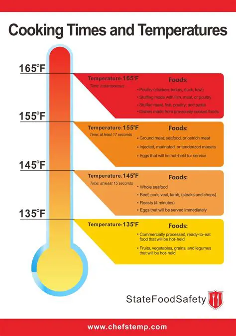 Cooking Time and Temperature Management