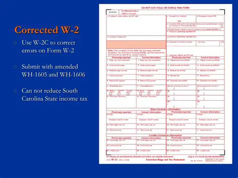 Corrected Withholding Statement