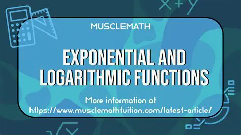 Corresponding Exponential and Logarithmic Functions