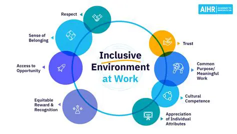 Create a welcoming and inclusive environment