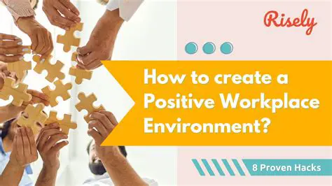 Create a work environment that supports open communication