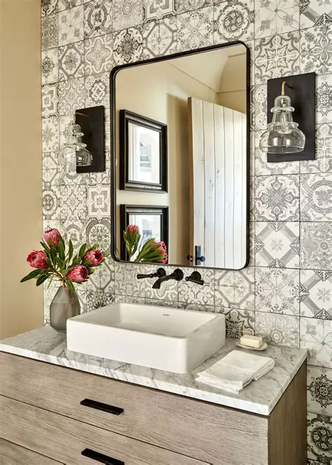 Custom Position with Tile Around Image