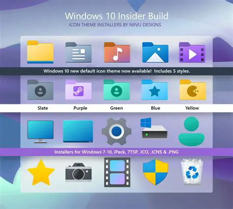 Customizable Desktop Icons