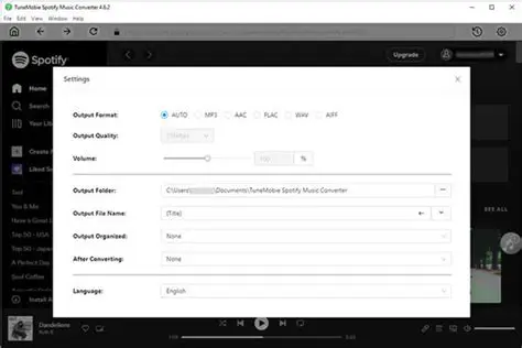 Customizable Output Folder