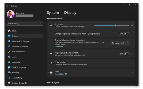 Customizing Your System Settings