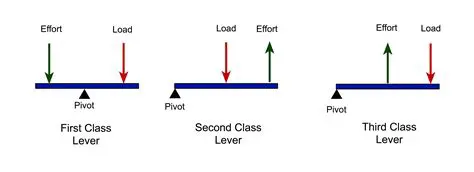 Diagram of a Class 1 Lever