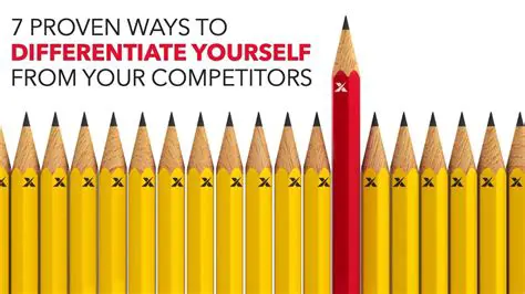 Differentiate from competitors