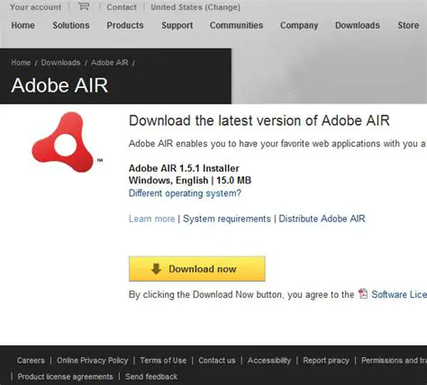 Download the Adobe AIR application