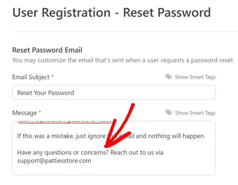 Email Delivery of Password Reset Links