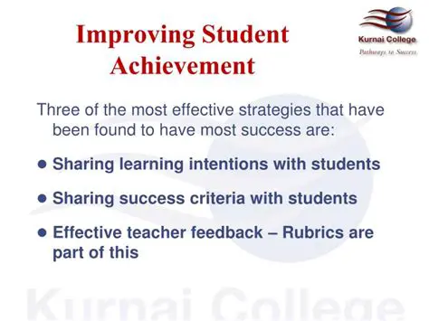 Emphasize the importance of academic achievement