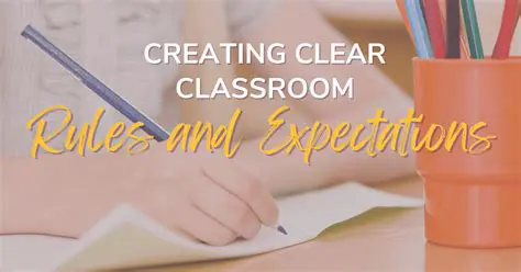 Establish clear rules and guidelines