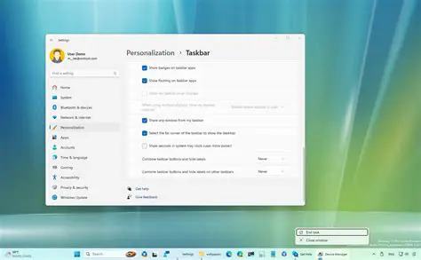 Features of Creative TaskBar