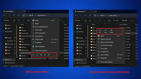 File Removal from Contextual Menu