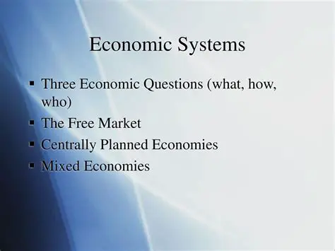 Frequently Asked Questions About Economic Systems and Transaction Requirements