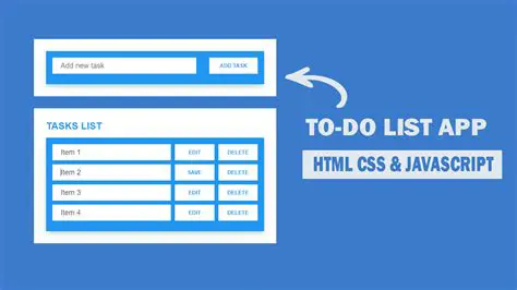 Given a todo list web application