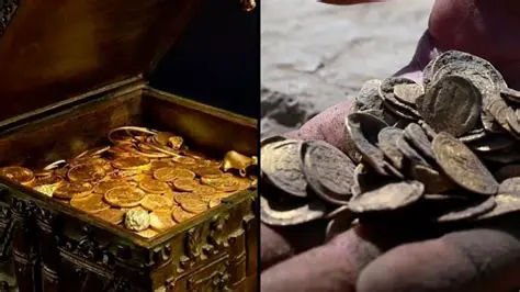 Gold and silver were the primary targets of their search