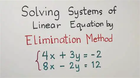 How to Solve Systems of Equations Using the Linear Combination Method