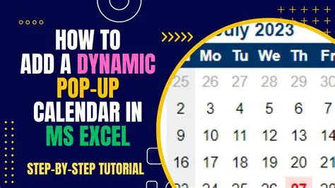 How to Use Popup Calendar Lite