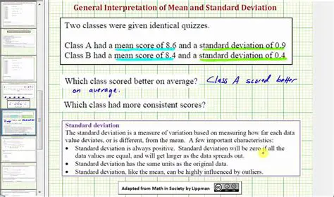 Interpretation of the Mean