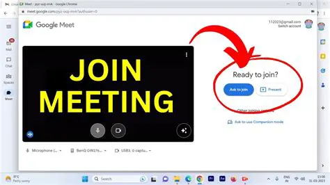 Joining a Google Meet Session