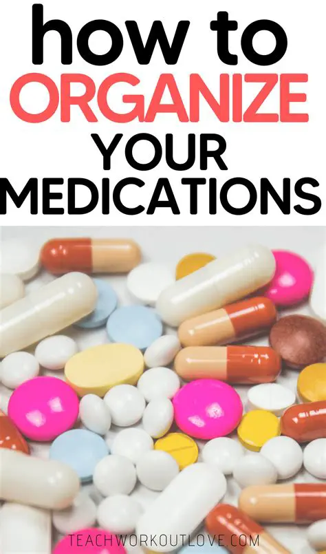 Keep your medications organized