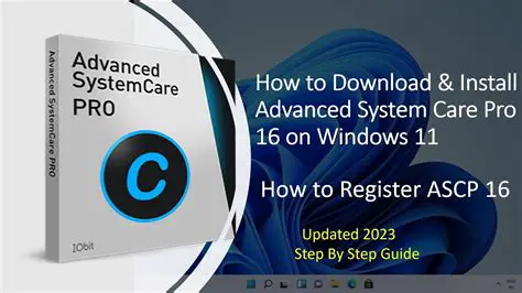 Key Features of Advance System Care