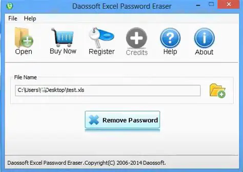 Key Features of Daossoft Office Password Eraser