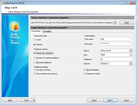 Key Features of EMS Data Pump for MySQL