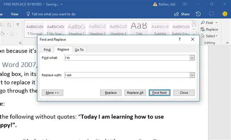 Key Features of Find and Replace Tool for Word