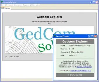 Key Features of GEDCOM Explorer