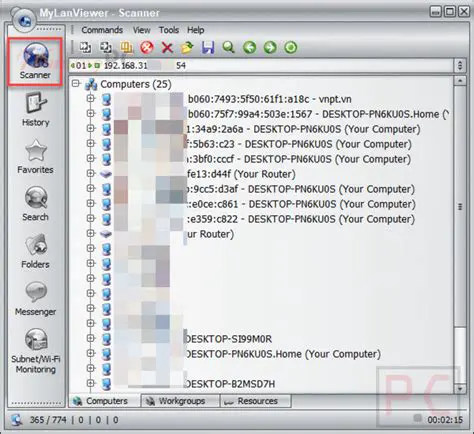 Key Features of MyLanViewer