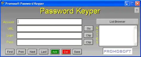 Key Features of Password Keyper