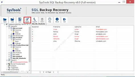 Key Features of SysTools SQL Backup Recovery